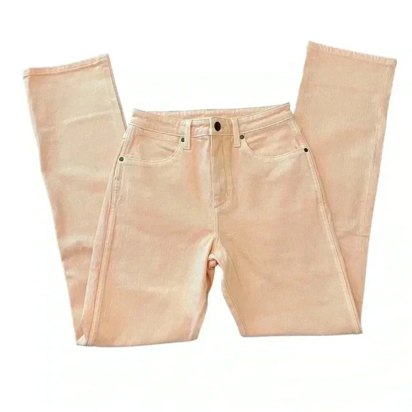 Wrangler Women’s Peach Wash Straight Leg Jeans Size 26 0360C - Picture 1 of 8